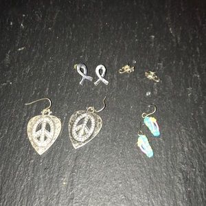 Assorted earrings